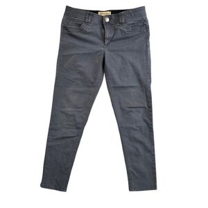 Democracy Ab Solution Skinny Pants Gray Slim Fit Ankle Jeans Womens 10 Stretch